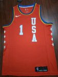 NBA 1 Williamson 2020 All-Star Rookie Game USA Maillot imprimé